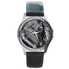 Ag Cobwebs Round Metal Watch