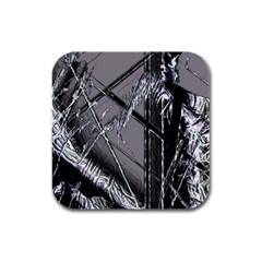 Ag Cobwebs Rubber Square Coaster (4 pack) 