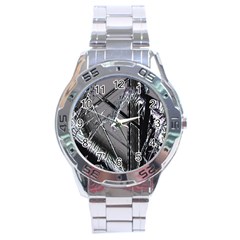 Ag Cobwebs Stainless Steel Analogue Watch