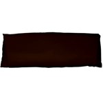 Brunette Brown Body Pillow Case Dakimakura (Two Sides) Front