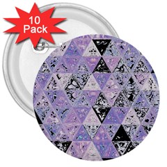 Candy Glass 3  Buttons (10 Pack)  by MRNStudios