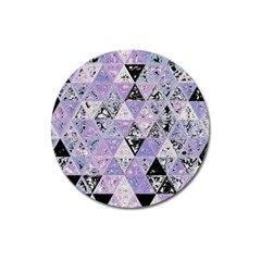 Candy Glass Magnet 3  (round) by MRNStudios