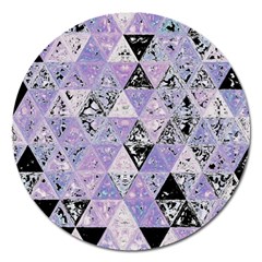 Candy Glass Magnet 5  (round) by MRNStudios