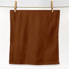 Caramel Cafe Brown Face Towel