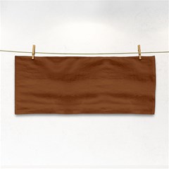 Caramel Cafe Brown Hand Towel