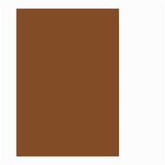 Caramel Cafe Brown Small Garden Flag (Two Sides)