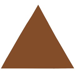 Caramel Cafe Brown Wooden Puzzle Triangle