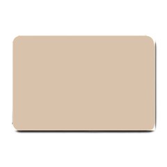 Frosted Almond Brown Small Doormat  by FabChoice