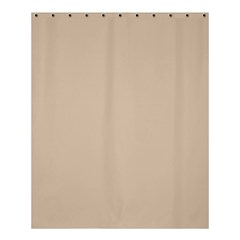 Frosted Almond Brown Shower Curtain 60  X 72  (medium)  by FabChoice