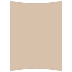 Frosted Almond Brown Back Support Cushion by FabChoice