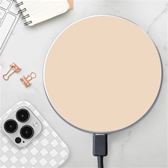 Frosted Almond Brown Wireless Charger