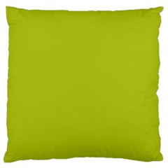 Acid Green Large Cushion Case (one Side) by FabChoice