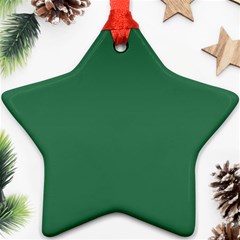 Amazon Green Ornament (star) by FabChoice