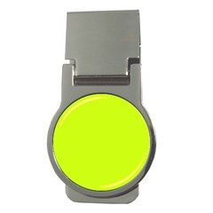 Arctic Lime Green Money Clips (round)  by FabChoice