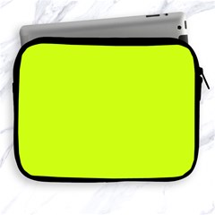 Arctic Lime Green Apple Ipad 2/3/4 Zipper Cases by FabChoice