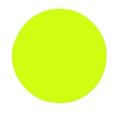 Arctic Lime Green Mini Round Pill Box (pack Of 3) by FabChoice