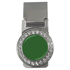 Basil Green Money Clips (cz)  by FabChoice