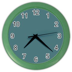 Beetle Green Color Wall Clock by FabChoice