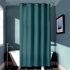 Beetle Green Shower Curtain 36  X 72  (stall)  by FabChoice