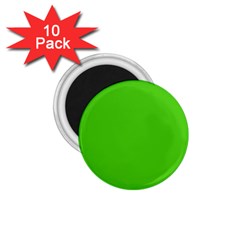 Bright Green 1.75  Magnets (10 pack) 