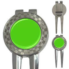 Bright Green 3-in-1 Golf Divots by FabChoice