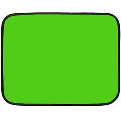 Bright Green Fleece Blanket (Mini)