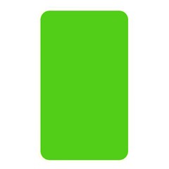 Bright Green Memory Card Reader (Rectangular)