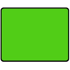 Bright Green Fleece Blanket (Medium) 