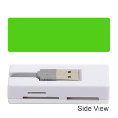 Bright Green Memory Card Reader (stick) by FabChoice