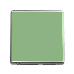 Dark Sea Green Memory Card Reader (square 5 Slot) by FabChoice