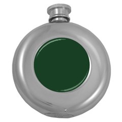 Eden Green Round Hip Flask (5 Oz) by FabChoice