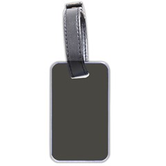 Beluga Grey Luggage Tag (two Sides) by FabChoice