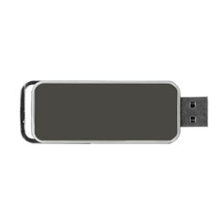 Beluga Grey Portable Usb Flash (one Side) by FabChoice