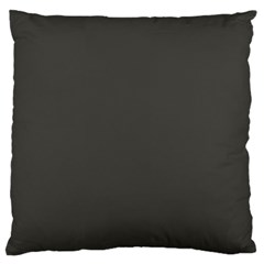 Beluga Grey Standard Flano Cushion Case (one Side) by FabChoice