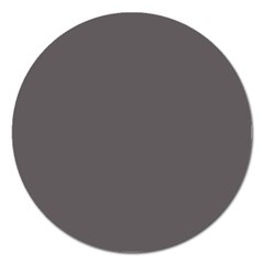 Carbon Grey Magnet 5  (Round)