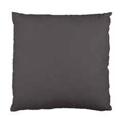 Carbon Grey Standard Cushion Case (two Sides) by FabChoice