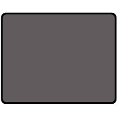 Carbon Grey Fleece Blanket (Medium) 