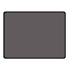 Carbon Grey Fleece Blanket (Small)