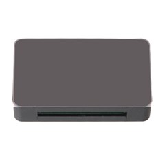 Carbon Grey Memory Card Reader With Cf by FabChoice