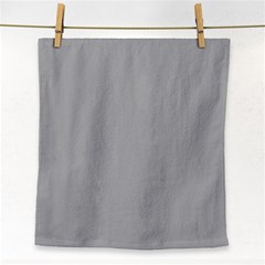 Chalice Silver Grey Face Towel by FabChoice