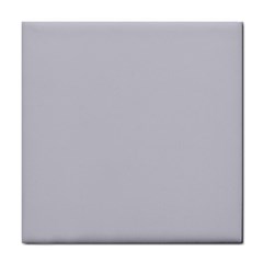 Cloudy Grey Tile Coaster by FabChoice