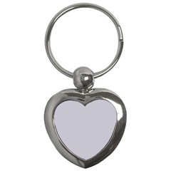 Cloudy Grey Key Chain (heart) by FabChoice