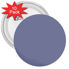 Cool Grey 3  Buttons (10 Pack)  by FabChoice