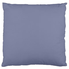 Cool Grey Standard Flano Cushion Case (two Sides) by FabChoice