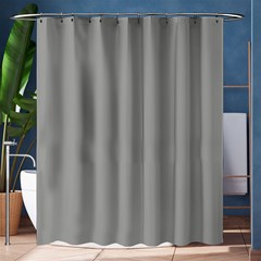 Drizzle Grey Shower Curtain 60  X 72  (medium)  by FabChoice