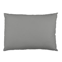 Drizzle Grey Pillow Case (two Sides) by FabChoice