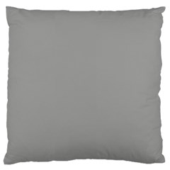 Drizzle Grey Standard Flano Cushion Case (two Sides) by FabChoice