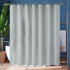 Glacier Grey Shower Curtain 60  X 72  (medium)  by FabChoice