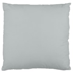 Glacier Grey Standard Flano Cushion Case (two Sides) by FabChoice