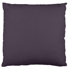 Graphite Grey Large Cushion Case (two Sides) by FabChoice